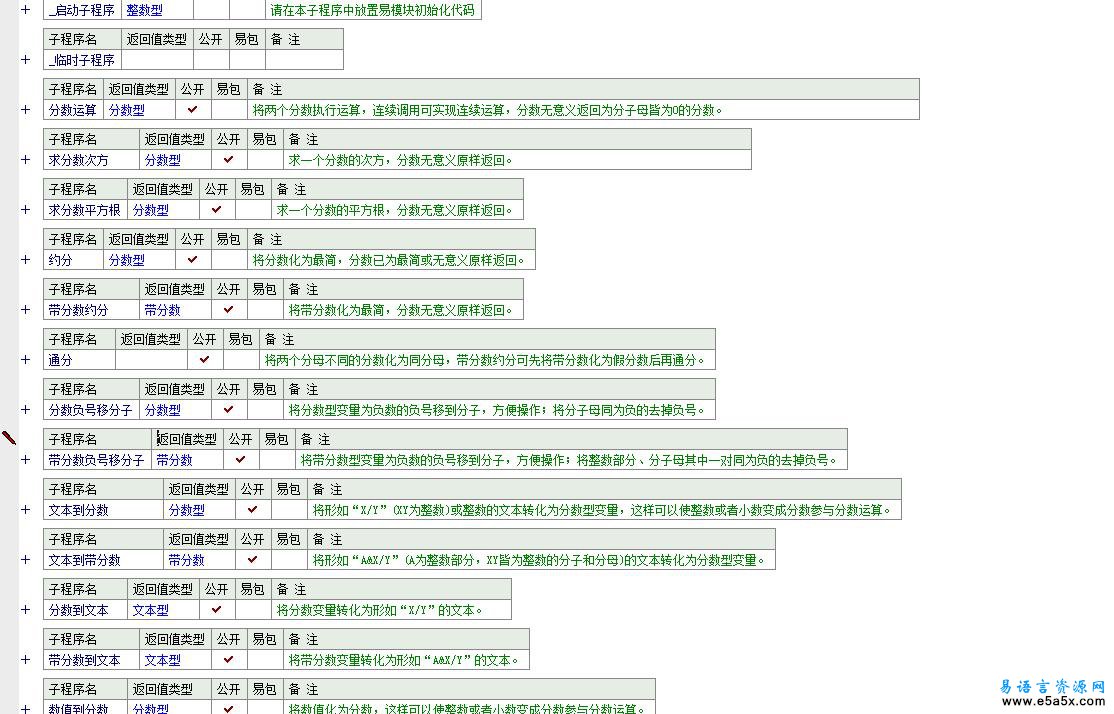 分数运算模块解方程计算器源码