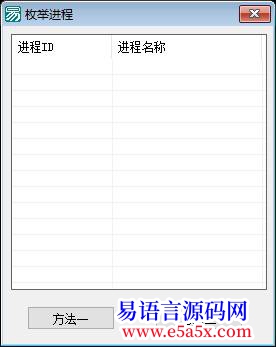开源2种方法枚举进程